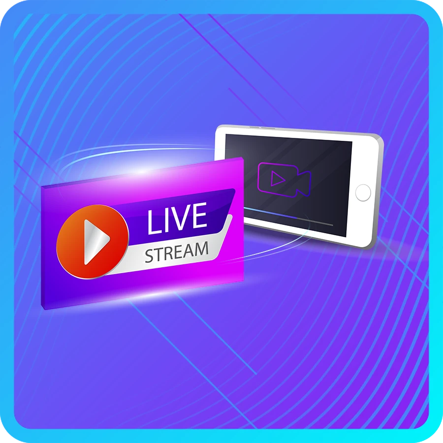 Live Streaming Icon