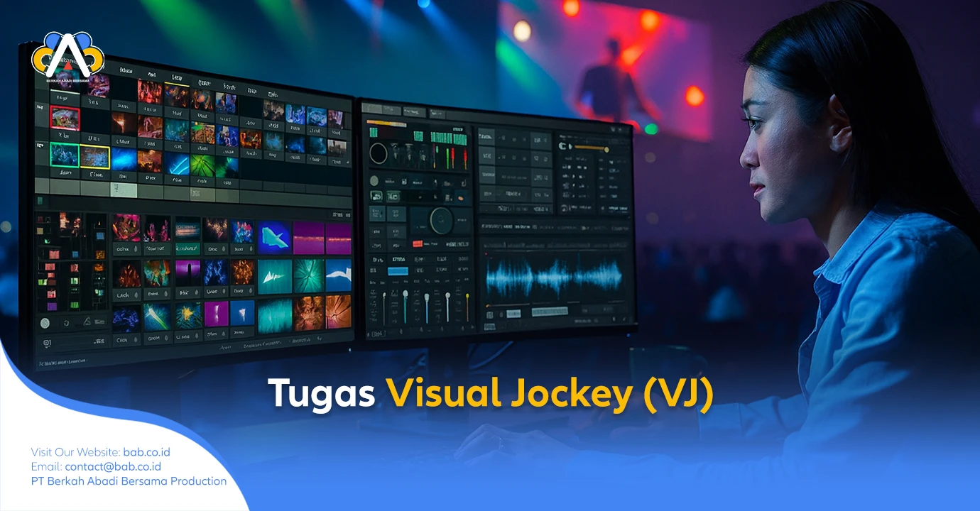 Tugas Visual Jockey di dunia hiburan modern