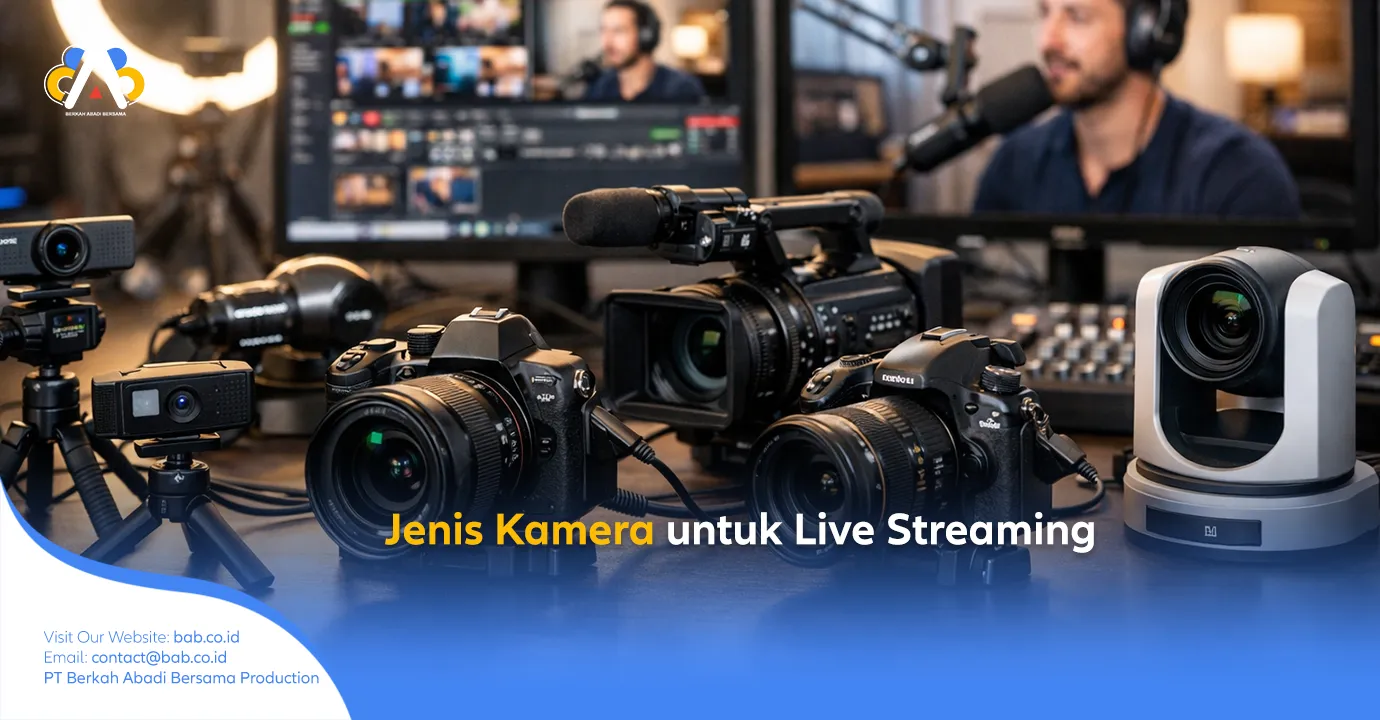 Inilah Jenis Kamera untuk Live Streaming yang Banyak Kreator Baru Menyesal Tidak Pakai dari Awal