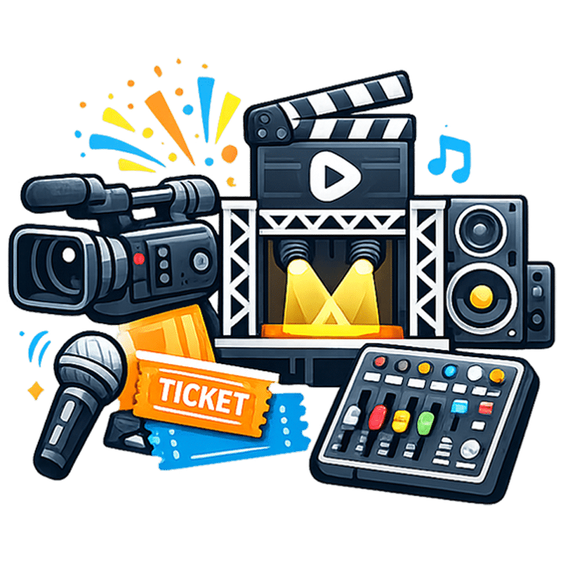 Event Production Icon BABPRODUCTION.ID