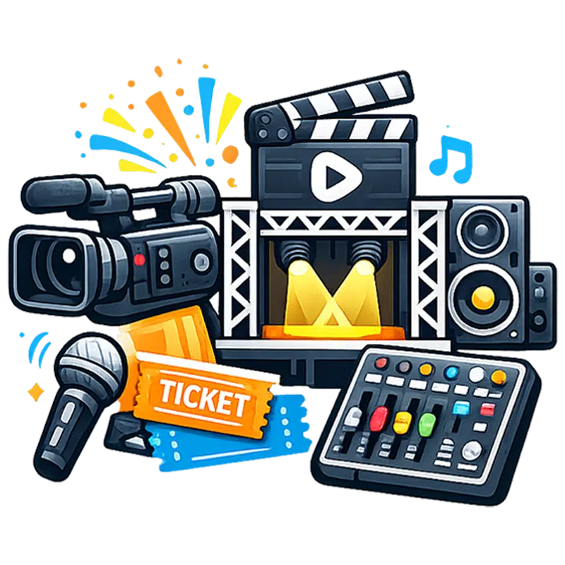 Event Production Icon BABPRODUCTION.ID