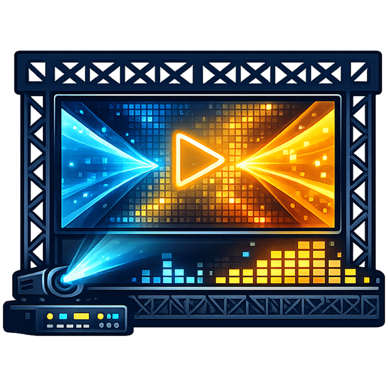 LED Visual Icon BABPRODUCTION.ID