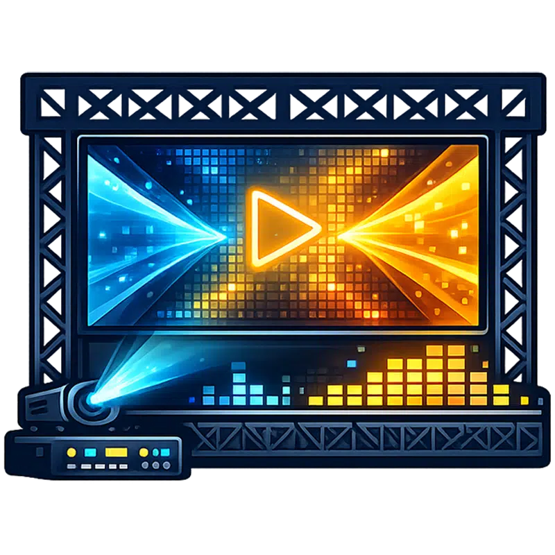 LED Visual Icon BABPRODUCTION.ID
