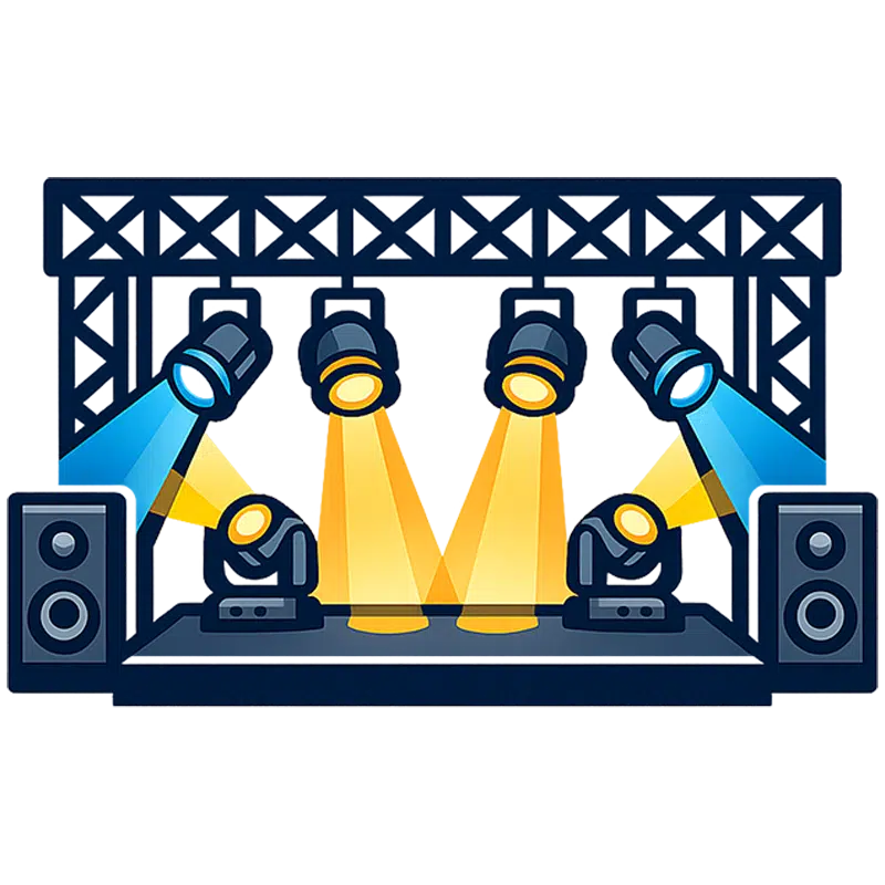 Stage Lighting Icon BABPRODUCTION.ID